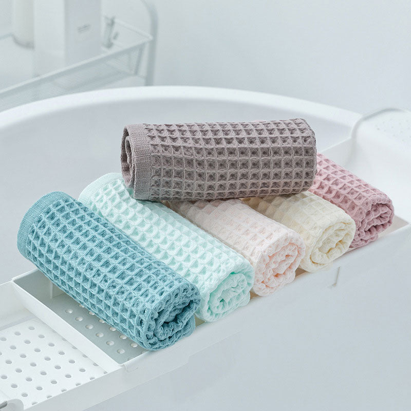 SUENTA Set Aus 6 Baumwolle Waffeltüchern Weich Absorbierend Zuhause
