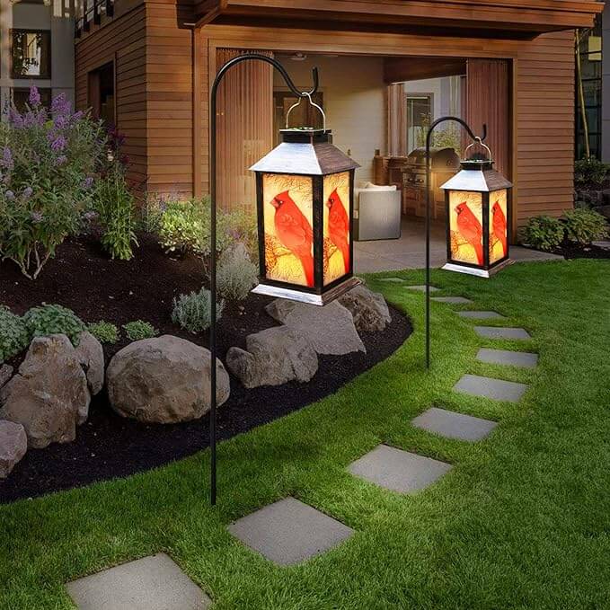 SUENTA Solarbetriebene Außenleuchte Garten Und Terrasse Licht