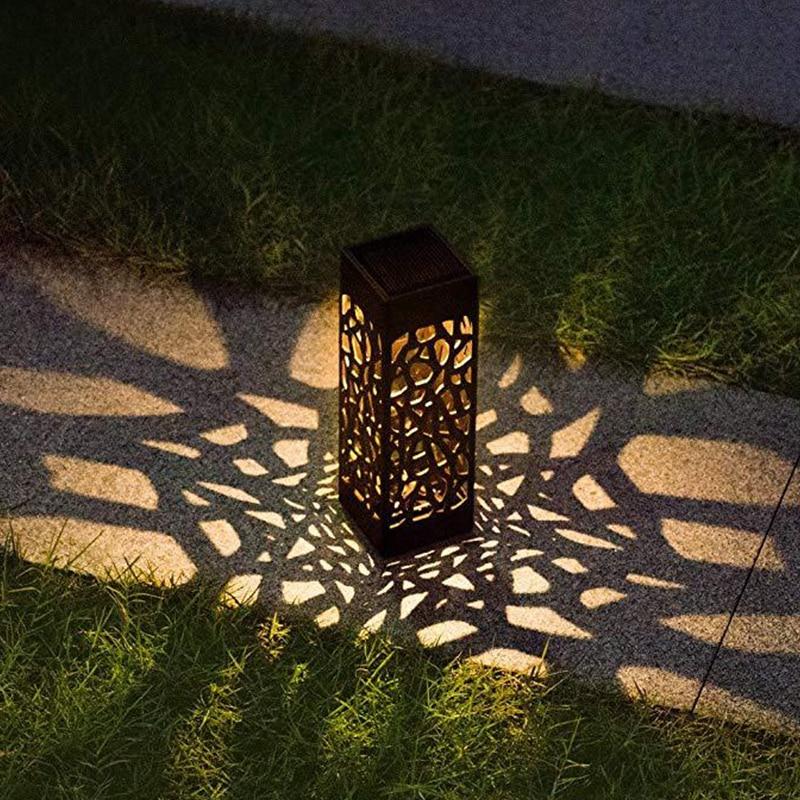 SUENTA Solarlampe für den Garten mit Automatischem Sensor – Wetterfest und Warmes Licht