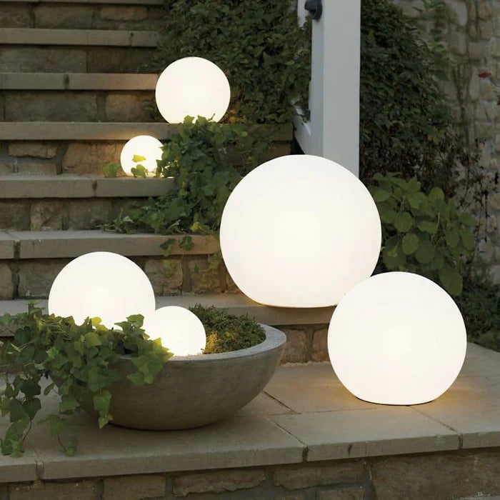 SUENTA Sphärische Gartenleuchte Kugel Für Garten Terrasse LED