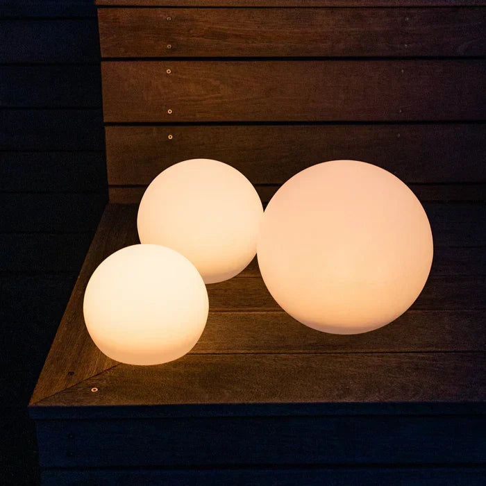 SUENTA Sphärische Gartenleuchte Kugel Für Garten Terrasse LED