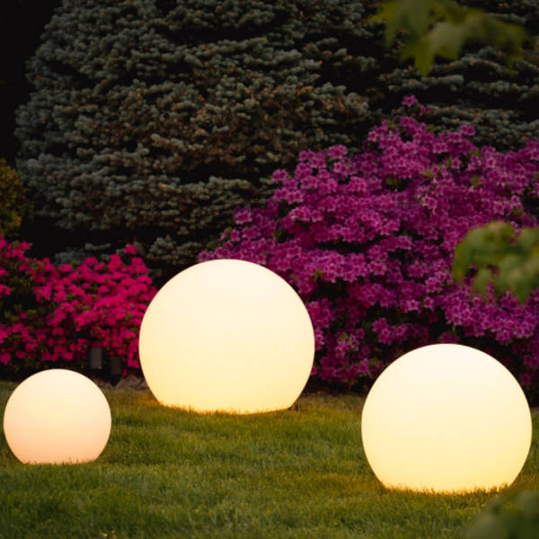 SUENTA Sphärische Gartenleuchte Kugel Für Garten Terrasse LED