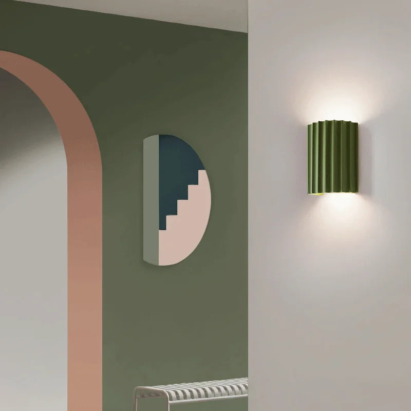 SUENTA Stilvolle Harz Wandleuchten Modernes Design Für Zuhause