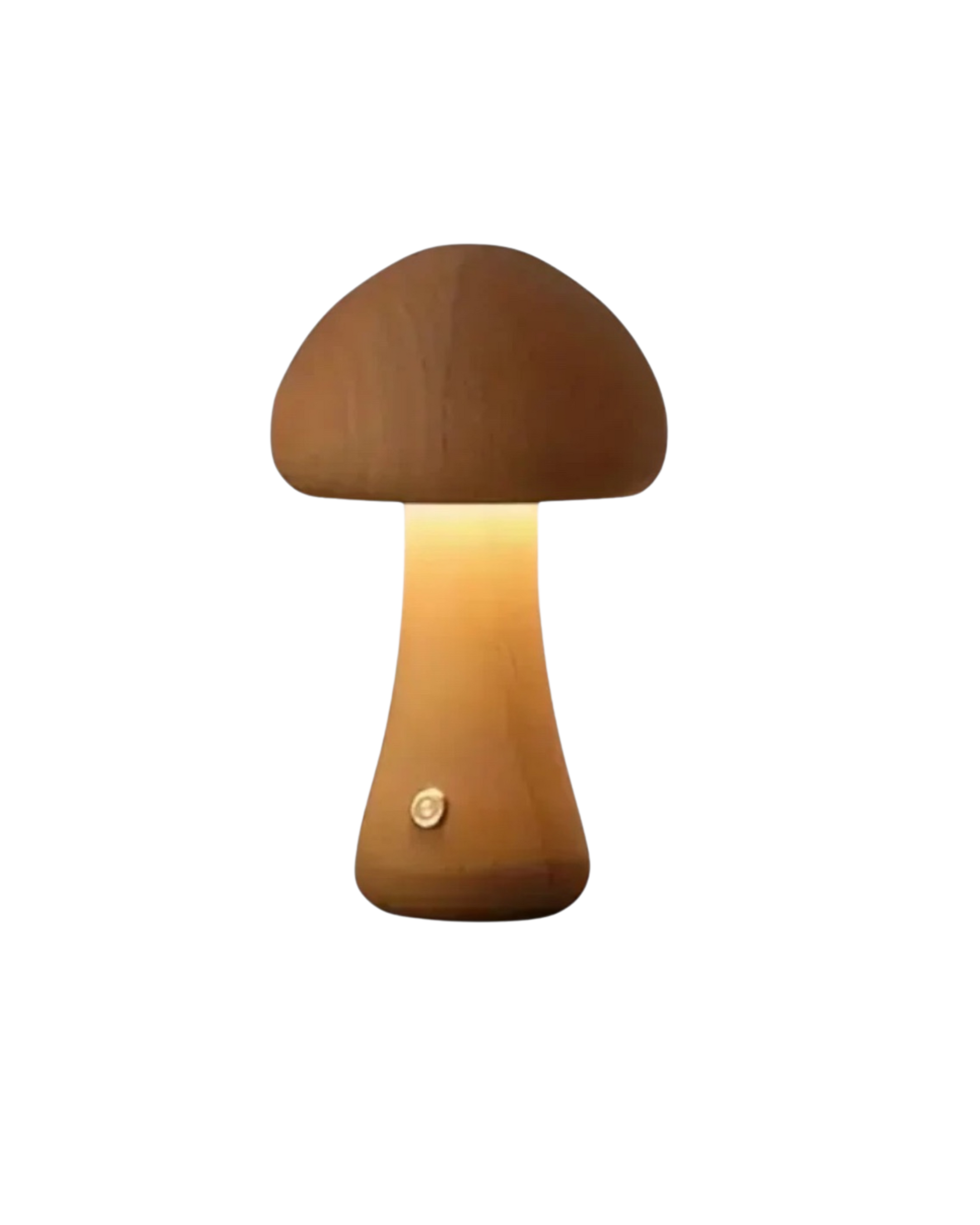 SUENTA Tischlampe im Pilzdesign aus Holz – Minimalistisch und Elegant Holz