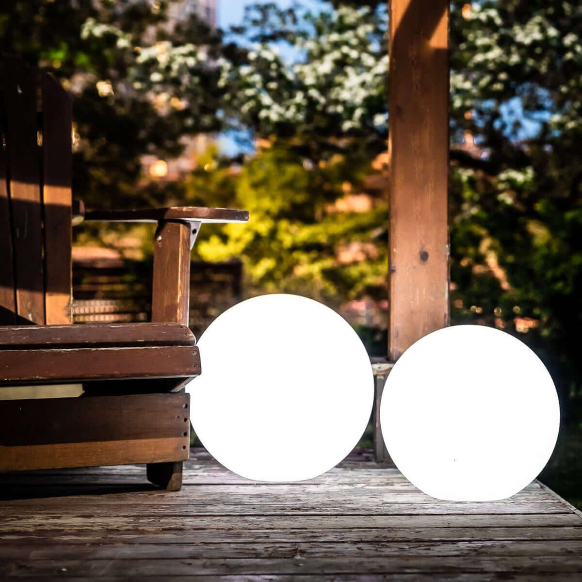 SUENTA Tragbare Innen-/Außenlampe – 4 Farben 30 cm
