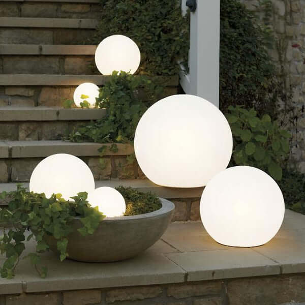 SUENTA Tragbare Innen-/Außenlampe – 4 Farben 40 cm
