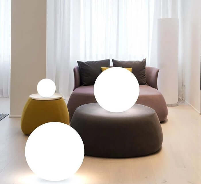SUENTA Tragbare Innen-/Außenlampe – 4 Farben 20 cm