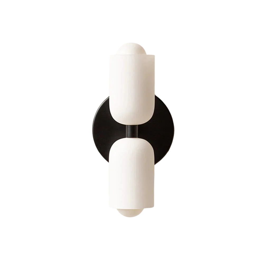 SUENTA Wandlampe Gold-Schwarz – Elegante Wandleuchte für Wohnräume Schwarzes Ebenholz