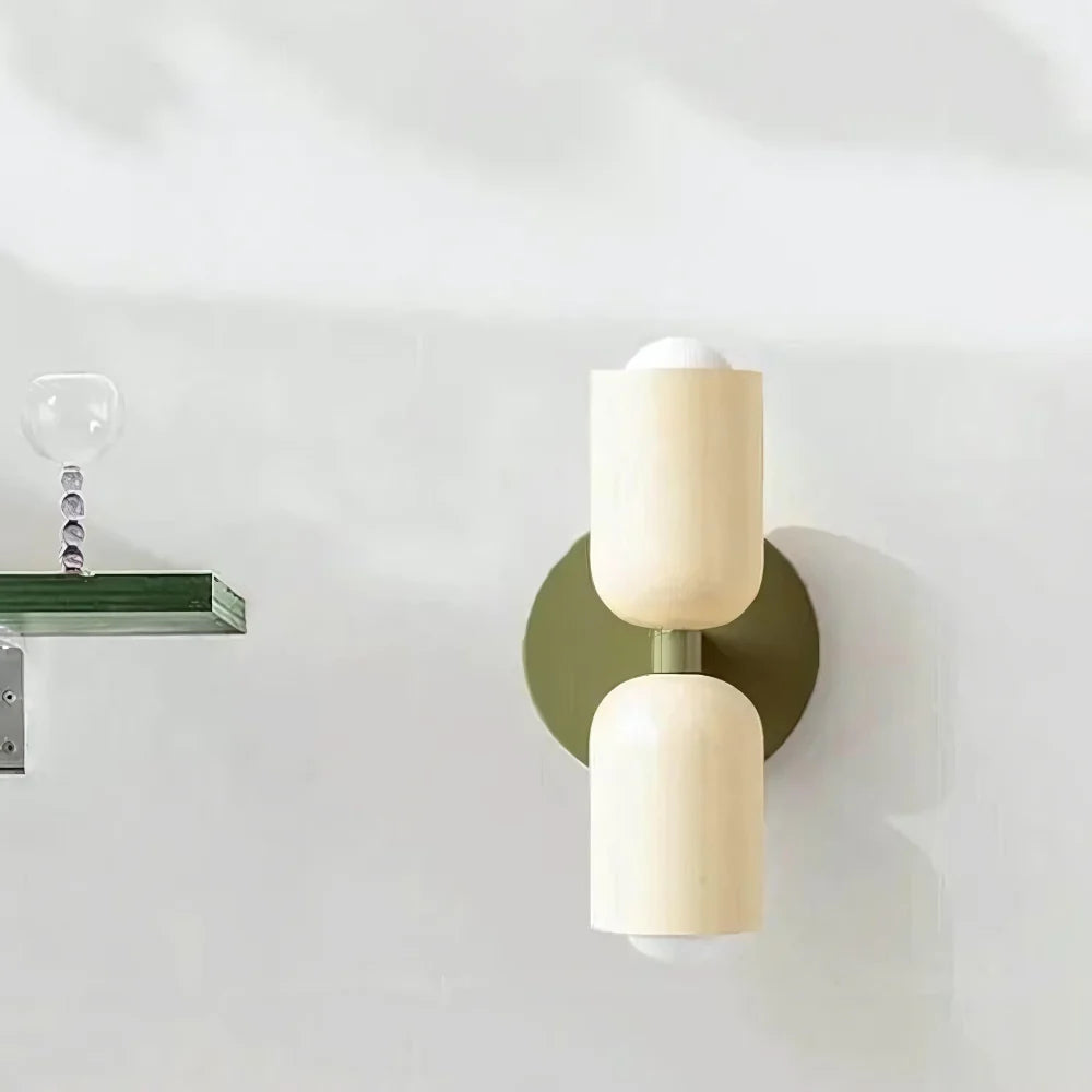 SUENTA Wandlampe Gold-Schwarz – Elegante Wandleuchte für Wohnräume