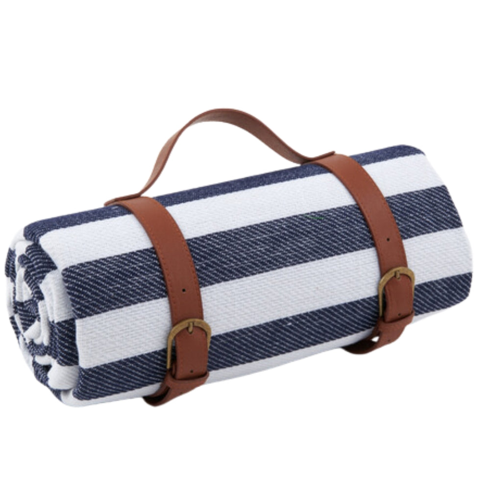 SUENTA Wasserdichte Outdoor Picknickmatte Allwetterkomfort Leicht Marineblau