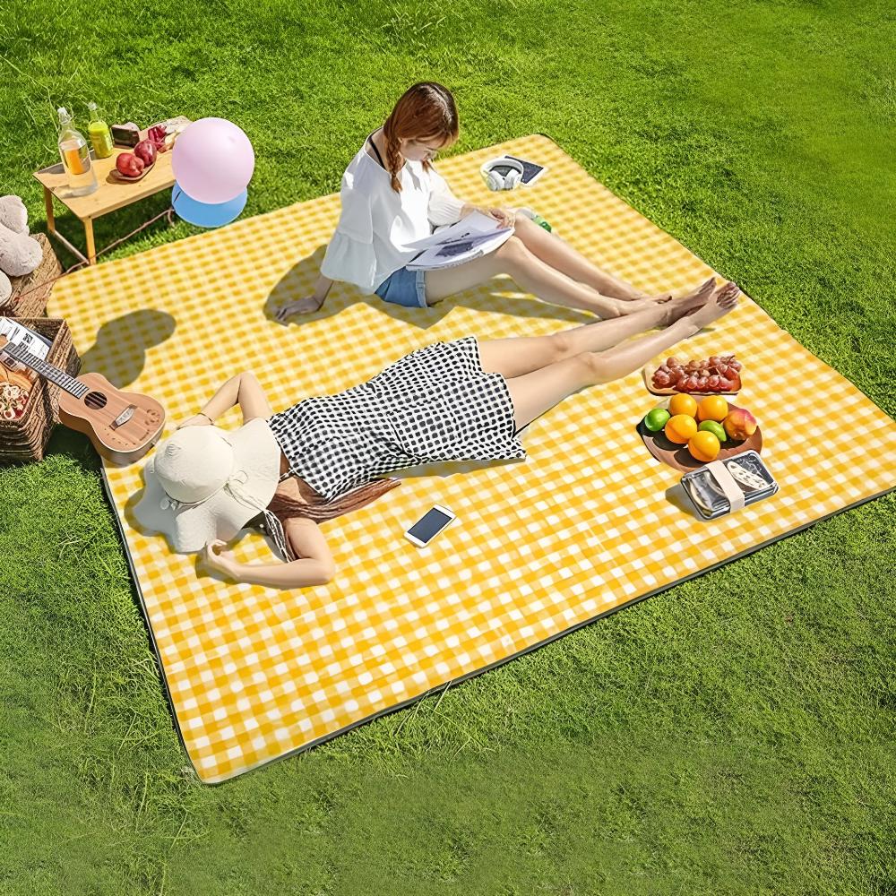 SUENTA Wasserdichte Outdoor Picknickmatte Allwetterkomfort Leicht