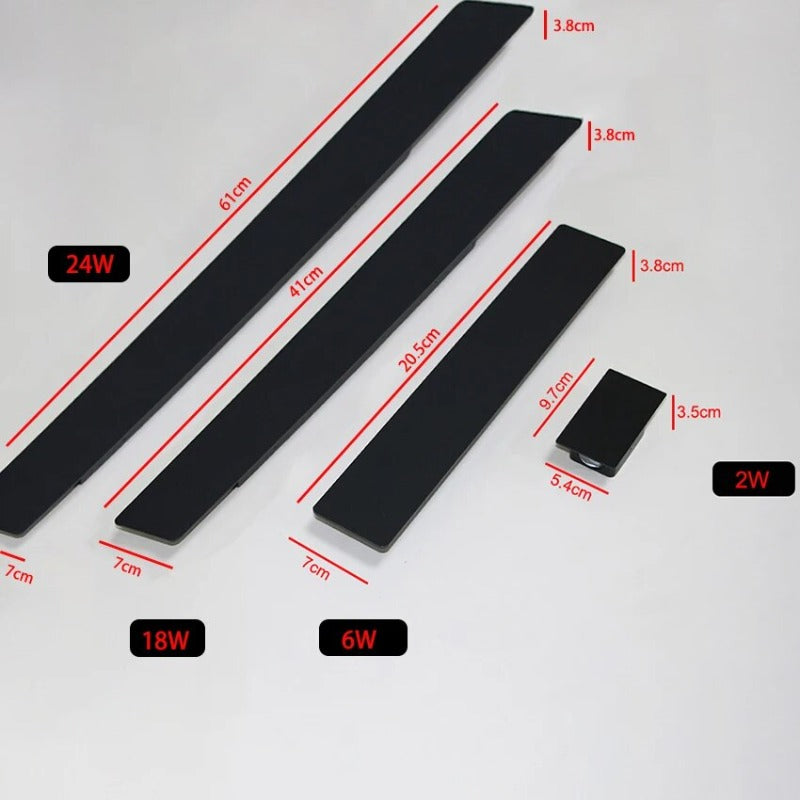 SUENTA Wetterfeste Wandlampen für Außenbereich mit LED-Technologie