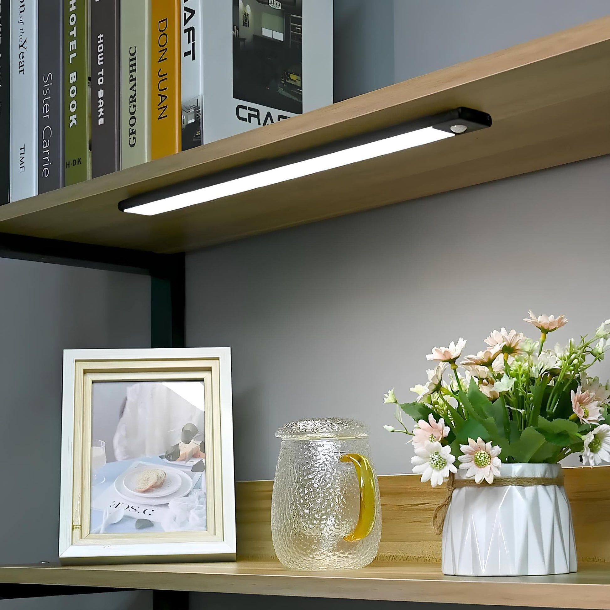 SUENTA Wiederaufladbare LED Schrankleuchte Mit Bewegungssensor