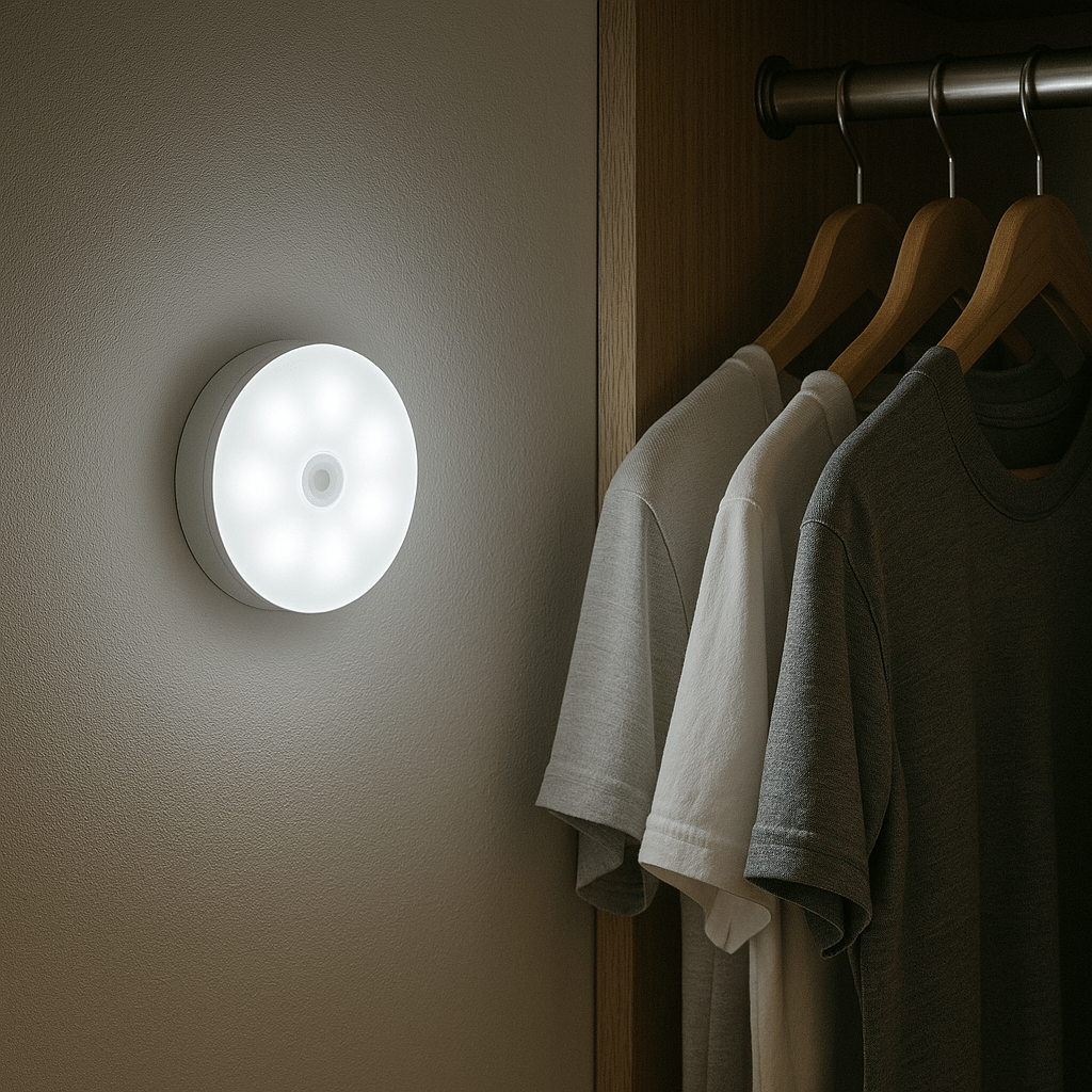 SUENTA Wiederaufladbares LED Bewegungslicht Mit Sensor Automatisch Kaltweiß