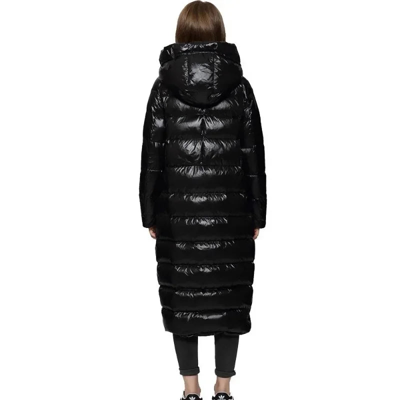 SUENTA Sunkisses Damen Lange Daunenjacke - Moderner Stil für kühle Tage