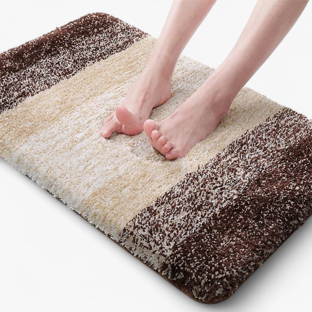 SUENTA Saugfähige Rutschfeste Badematte Trocken Füße Nach Dusche