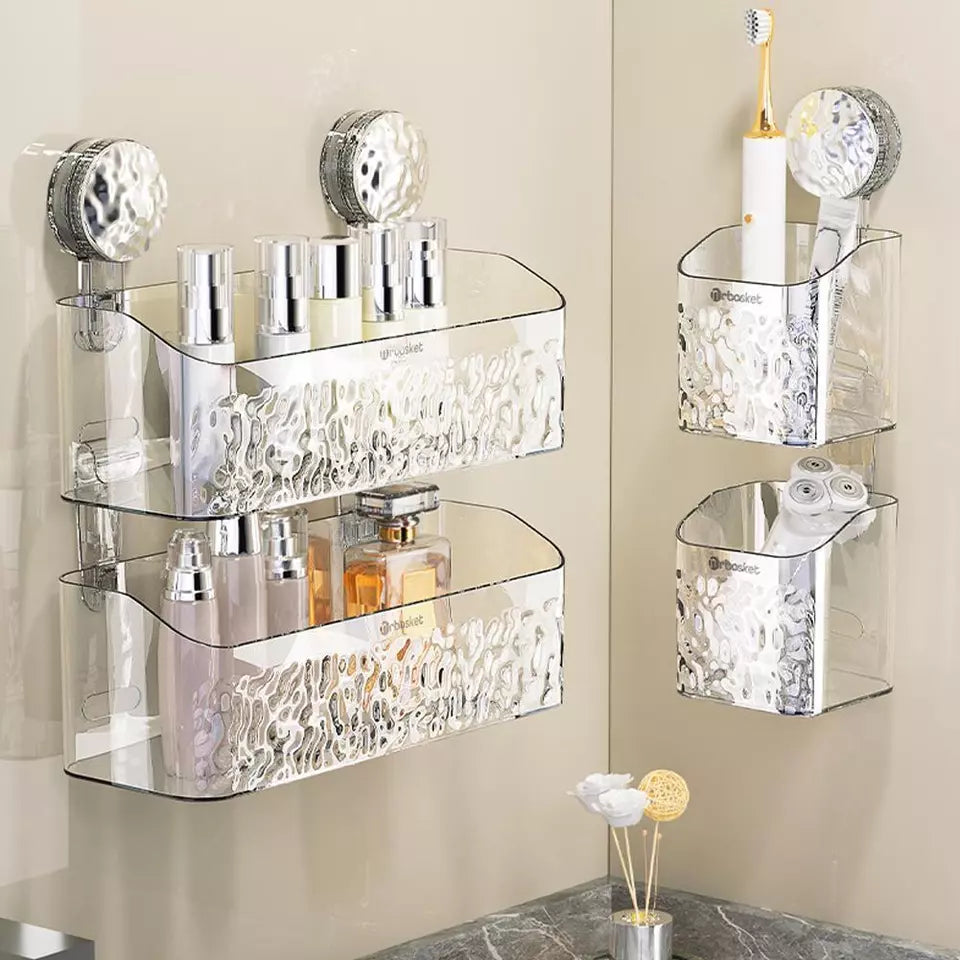 SUENTA Saugnapf Badezimmer Regal