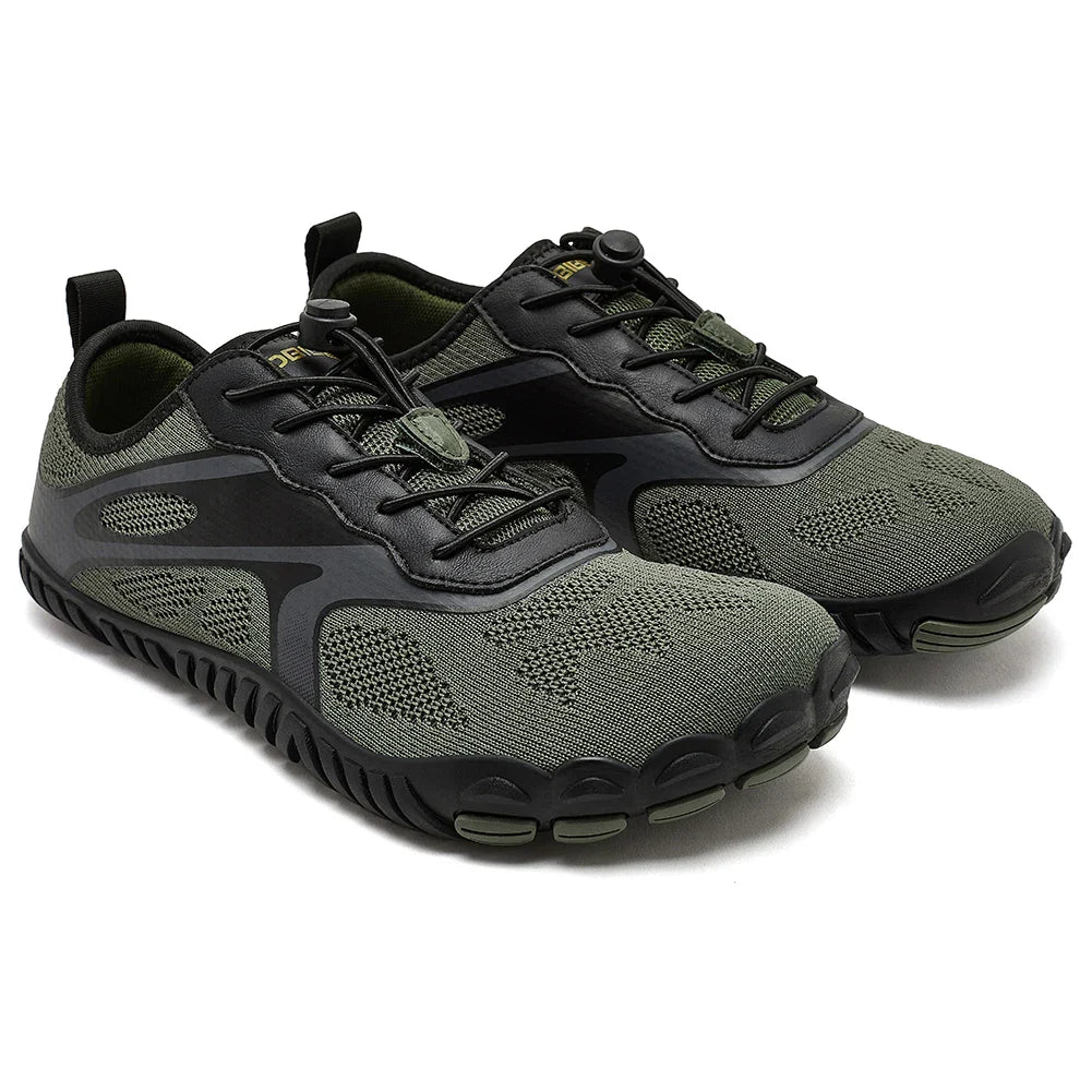 SUENTA Unisex Barfußschuhe Rutschfeste Außensohle Laufen Alltag