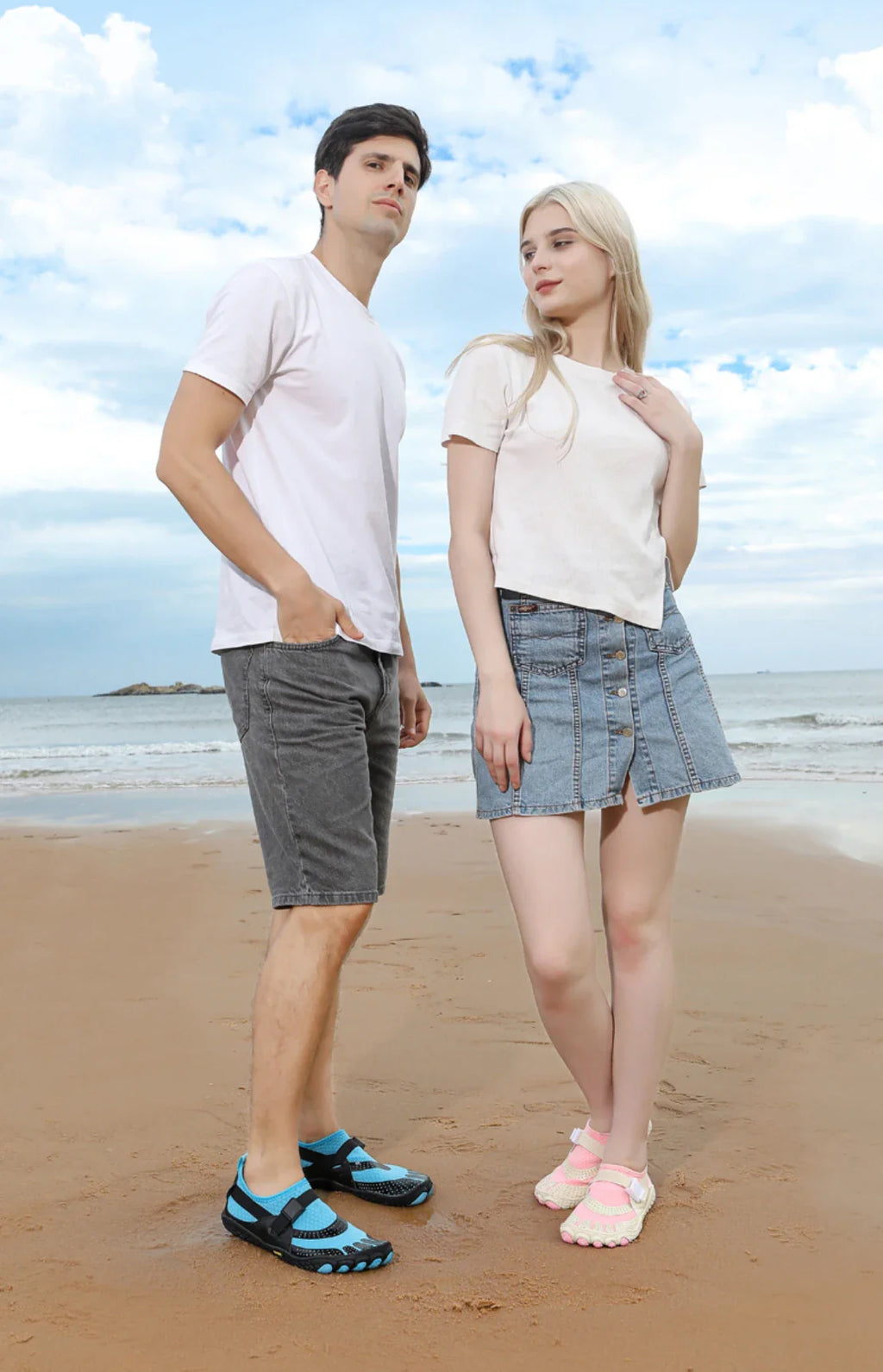 SUENTA Unisex Barfußschuhe Rutschfest Wasserdichte Strand