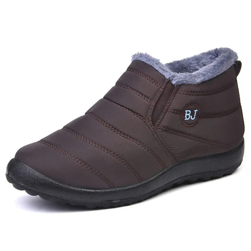 SUENTA Unisex Winterstiefel Kälte Trotzen Mit Stil Und Funktion - Winterstiefel Braun