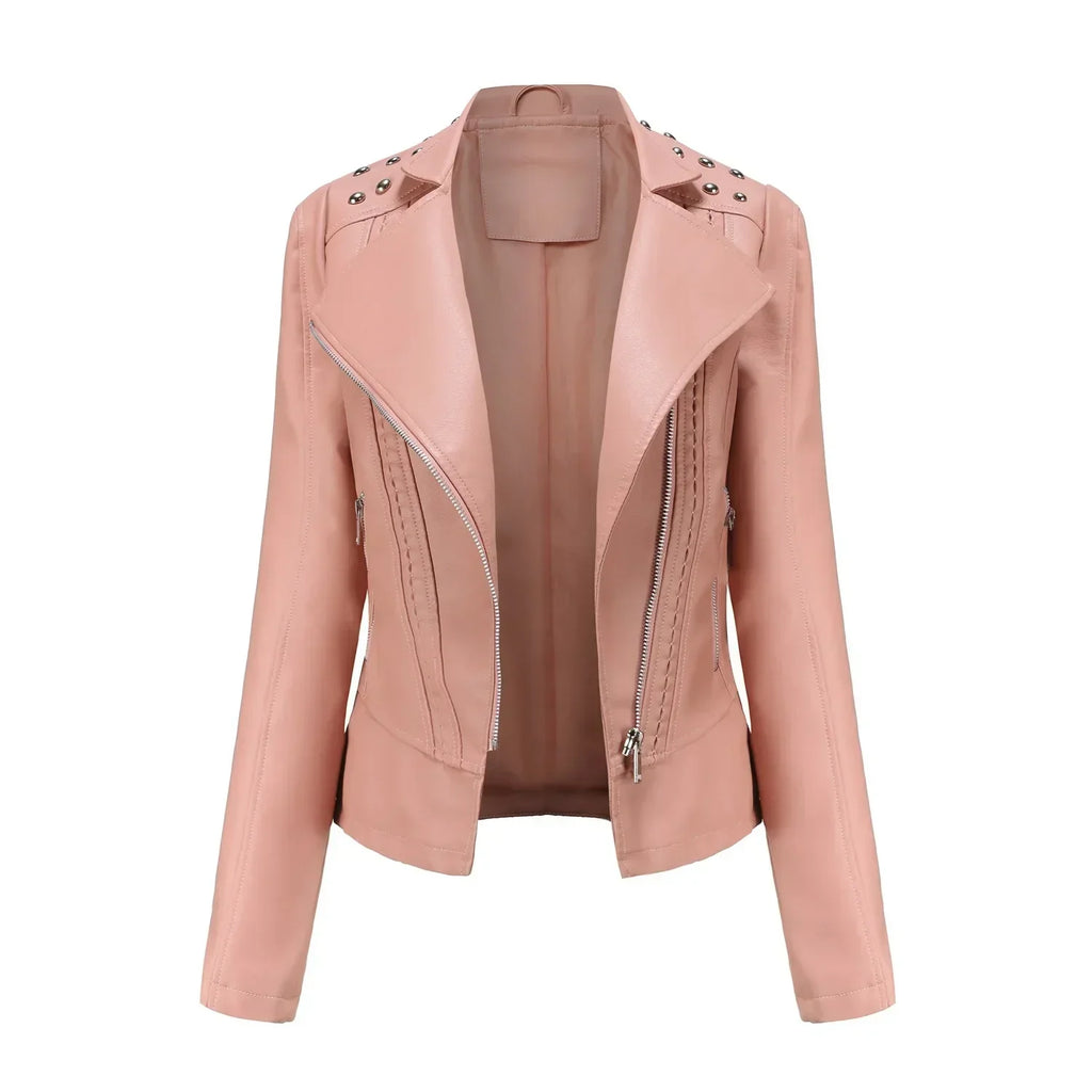 SUENTA Damen Langarmjacke Schicke Mit Atmungsaktivem Material Rosa