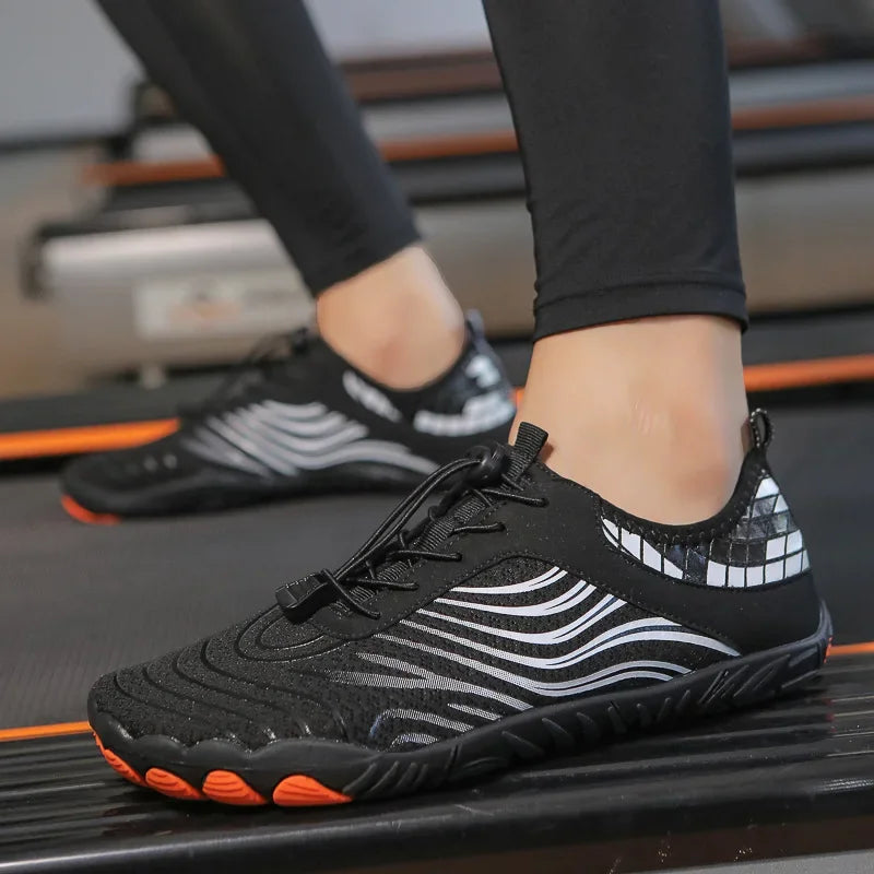 SUENTA Unisex Wasserdicht Barfußschuhe Bewegungsfreiheit Wander