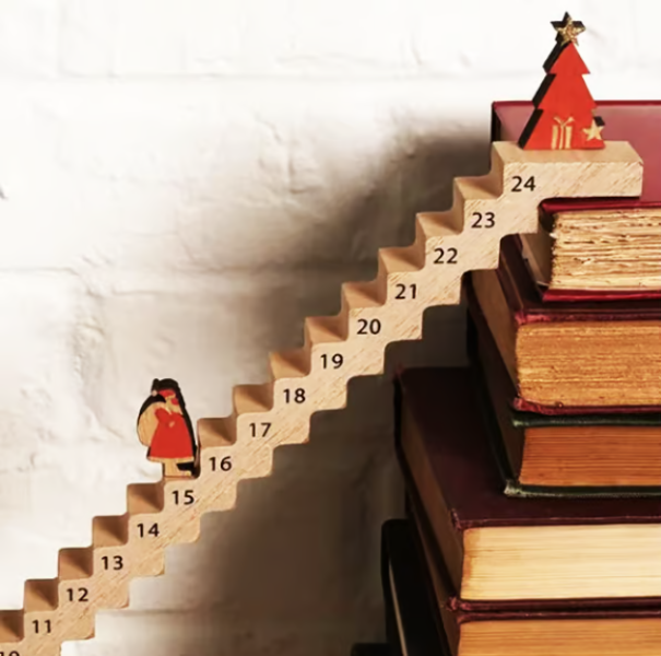 Lustiger Weihnachtsmann Adventskalender - Geschenk