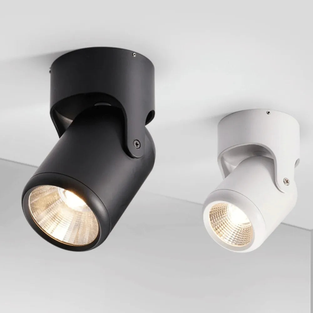 SUENTA LED-Downlights Hochwertige Dimmbare COB Oberflächenmontage