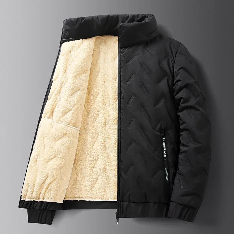 SUENTA Skijacke Gemütliche Für Herren Winterlook Klare Linien