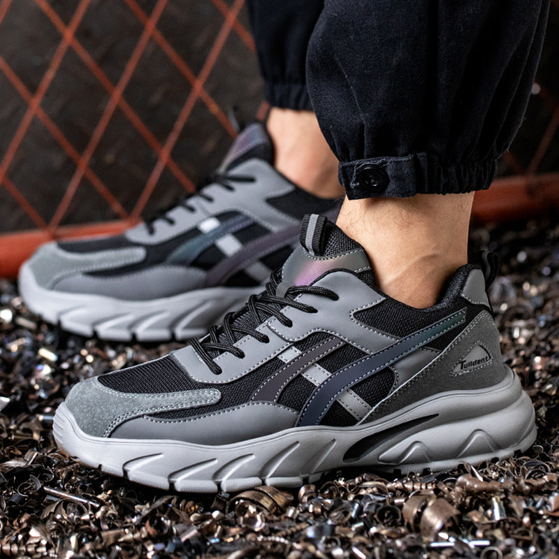 SUENTA Secure | Herren Sicherheitsschuhe – Stahl- & Kevlar-Schutz, Maximaler Komfort & Elegantes Design