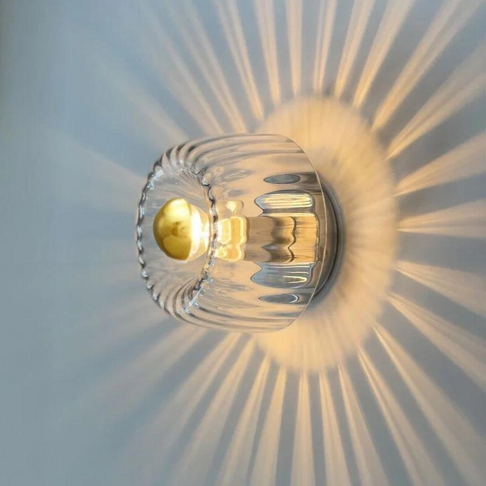 SUENTA Skandinavische Bauhaus-Wandlampe
