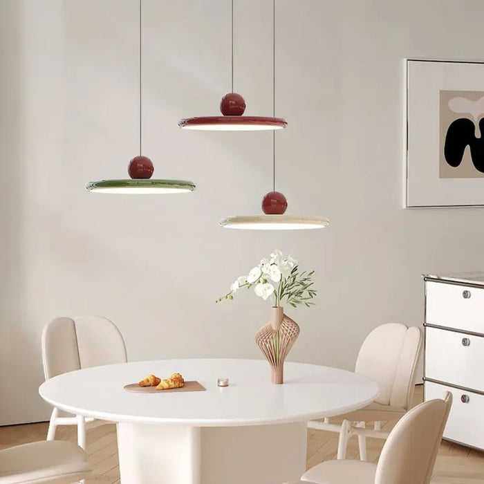 SUENTA Skandinavische Glaslampe im Bauhaus-Stil