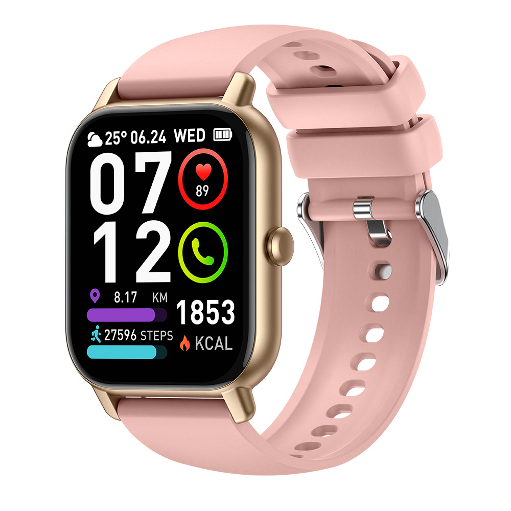 SUENTA Smartwatch Nicht-invasiver Gesundheitsüberwachung Komfort Rosa