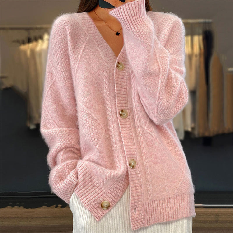 Bersh | Chaqueta de punto cómoda para mujer con mangas largas