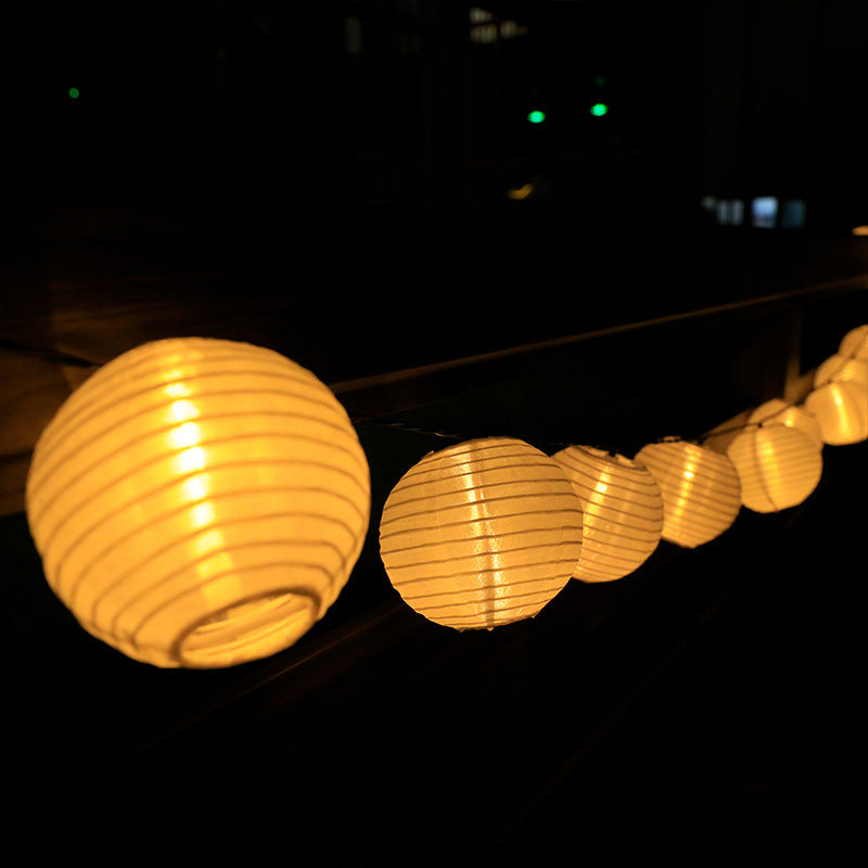 SUENTA Solar LED Lichterkette Art Deco Für Außenbereich Terrassen Gärten Und Zäune