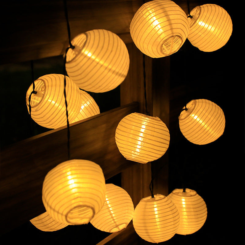 SUENTA Solar LED Lichterkette Art Deco Für Außenbereich Terrassen Gärten Und Zäune
