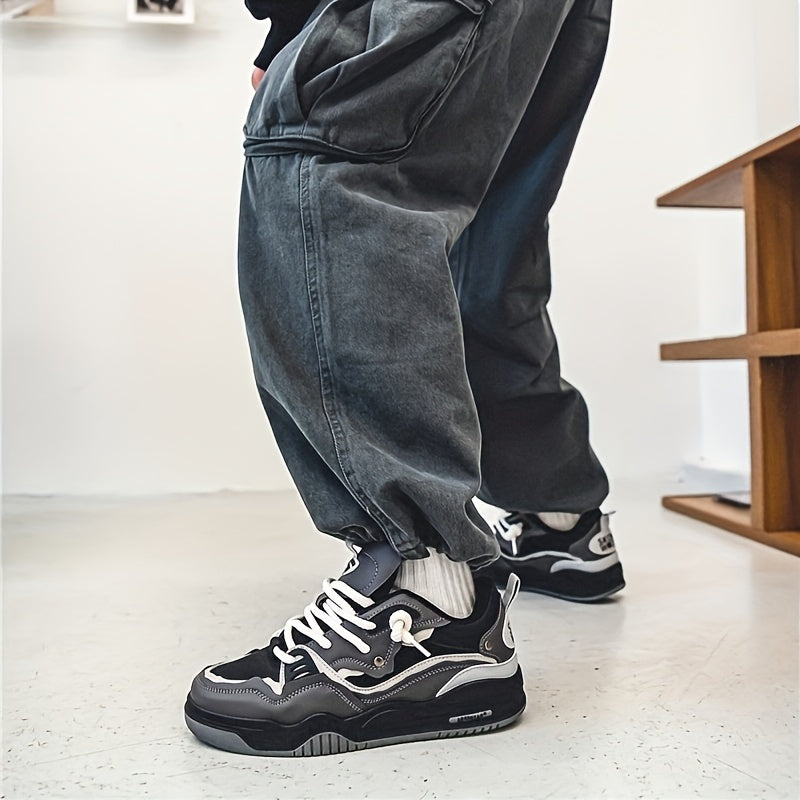 SUENTA Herren Sneaker Sommer Leichte und Bequeme Freizeitschuhe Für Warme Tage