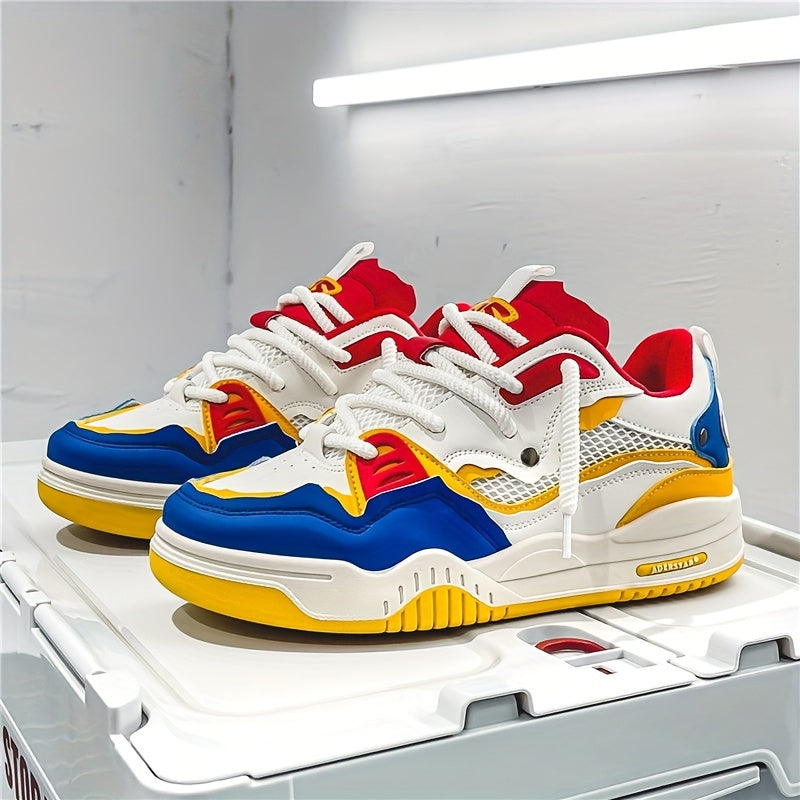 SUENTA Herren Sneaker Sommer Leichte und Bequeme Freizeitschuhe Für Warme Tage