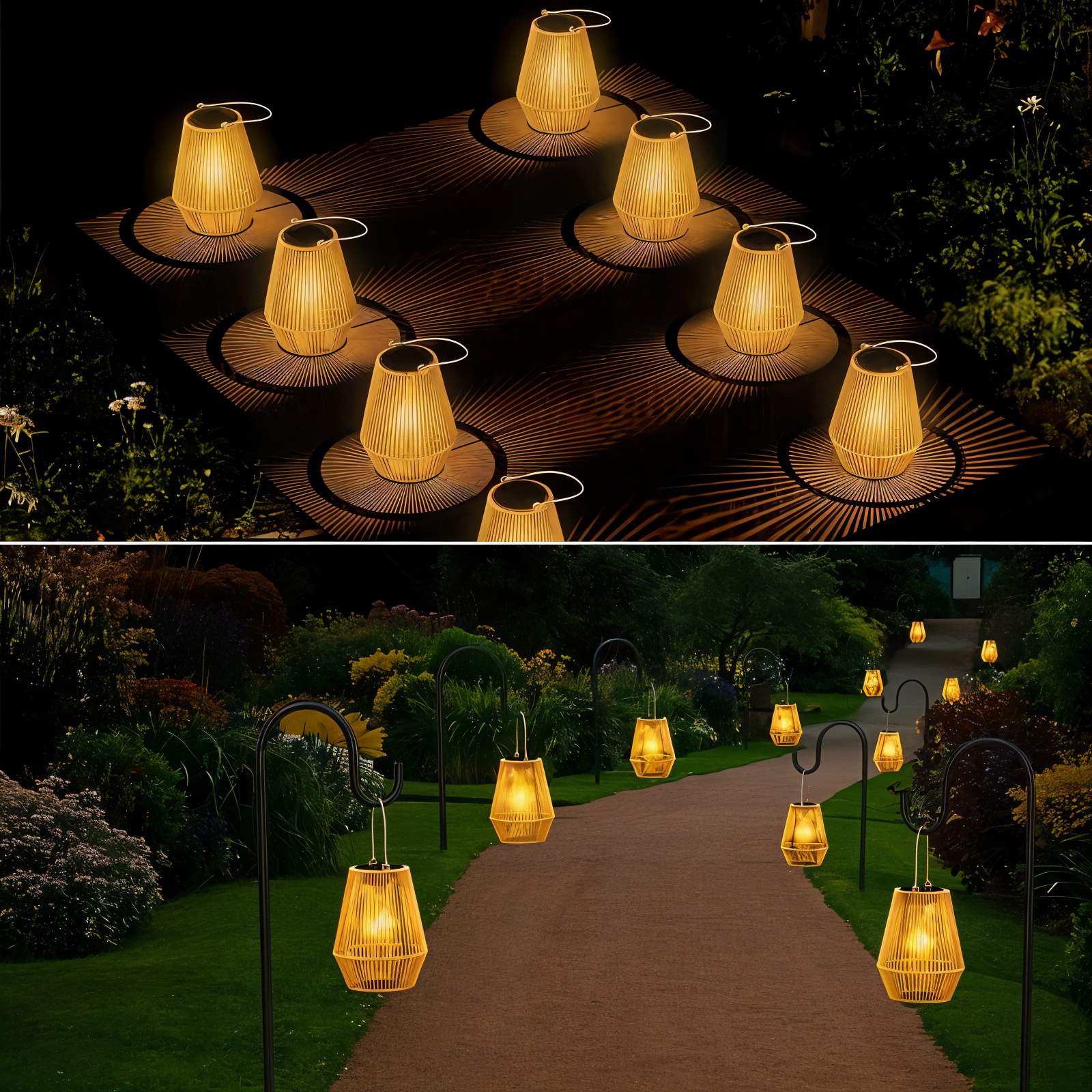 SUENTA Stilvolle Solar Außenlampe Für Garten Terrasse Und Balkon