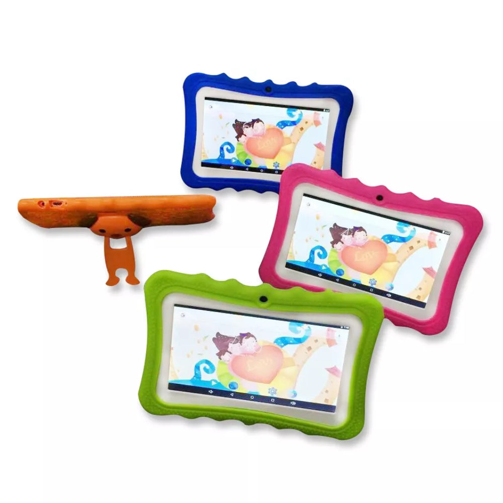 SUENTA Stoßfestes Kinder-Tablet SmartKid, 7-Zoll mit robuster Hülle