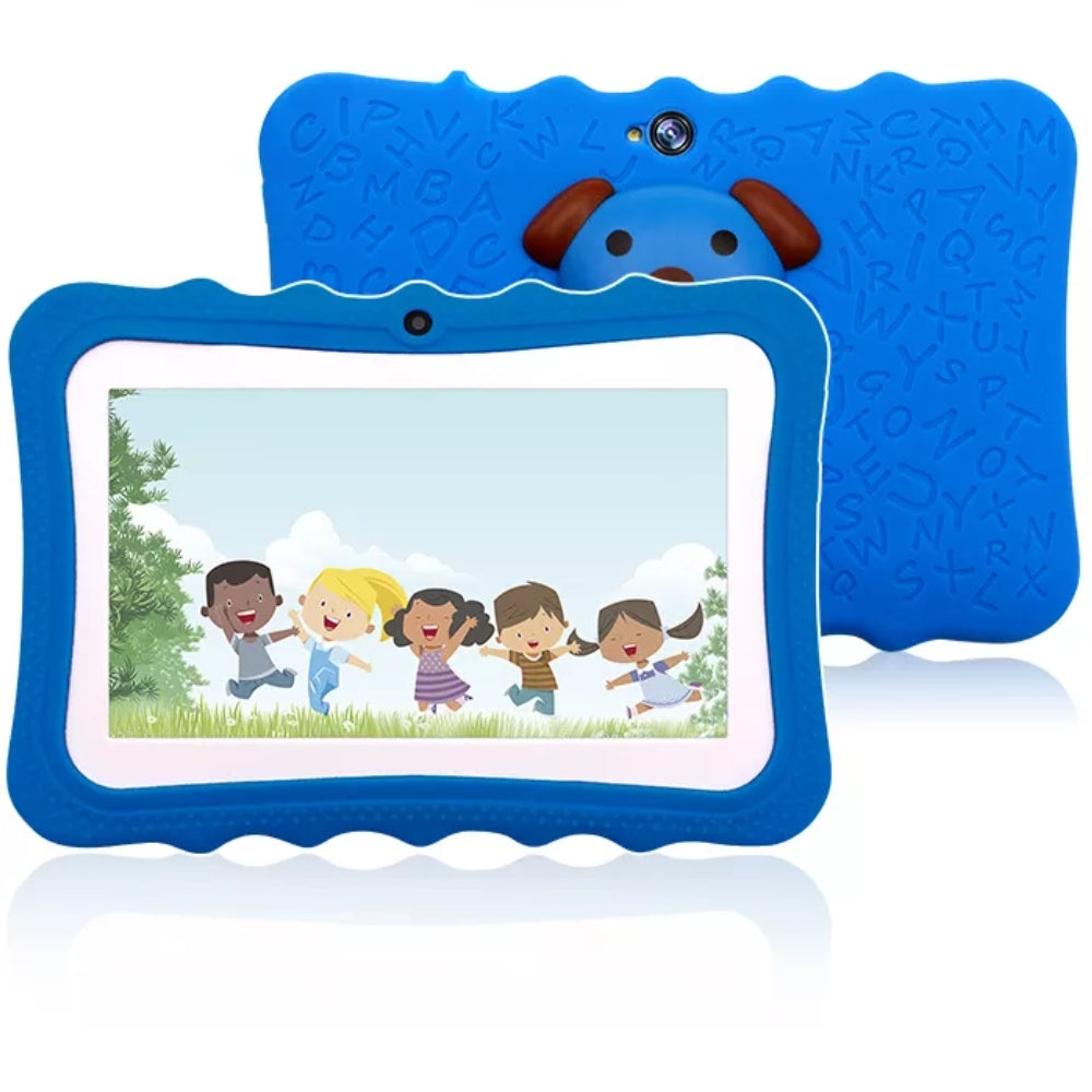 SUENTA Stoßfestes Kinder-Tablet SmartKid, 7-Zoll mit robuster Hülle