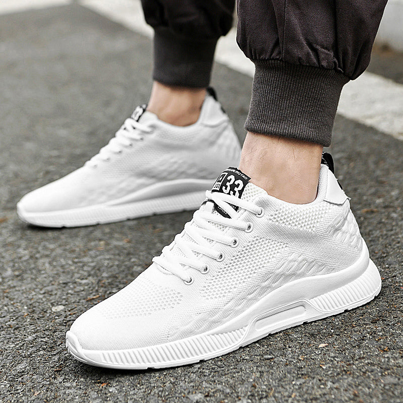 SUENTA Herren Sneakers Stilvolle Und Bequeme Für Jeden Tag Weiß