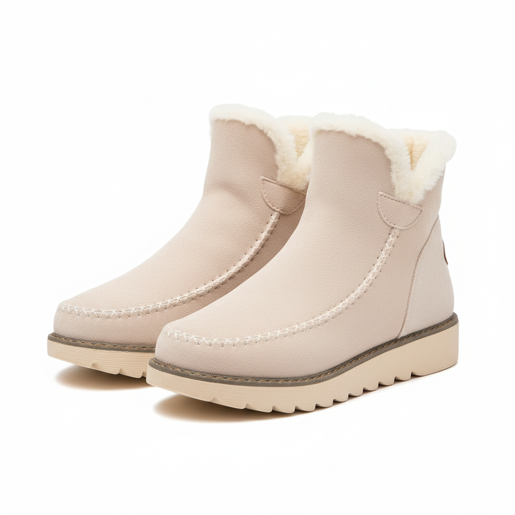 SUENTA Damen Stiefel Weich, warm und angenehm zu tragen Bequeme Sohle