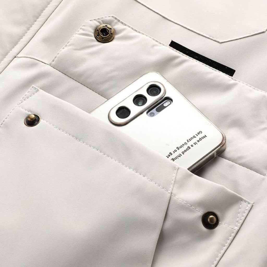 SUENTA Herren Outdoor-Jacke Wasserdicht – Wintertauglich & Thermofutter