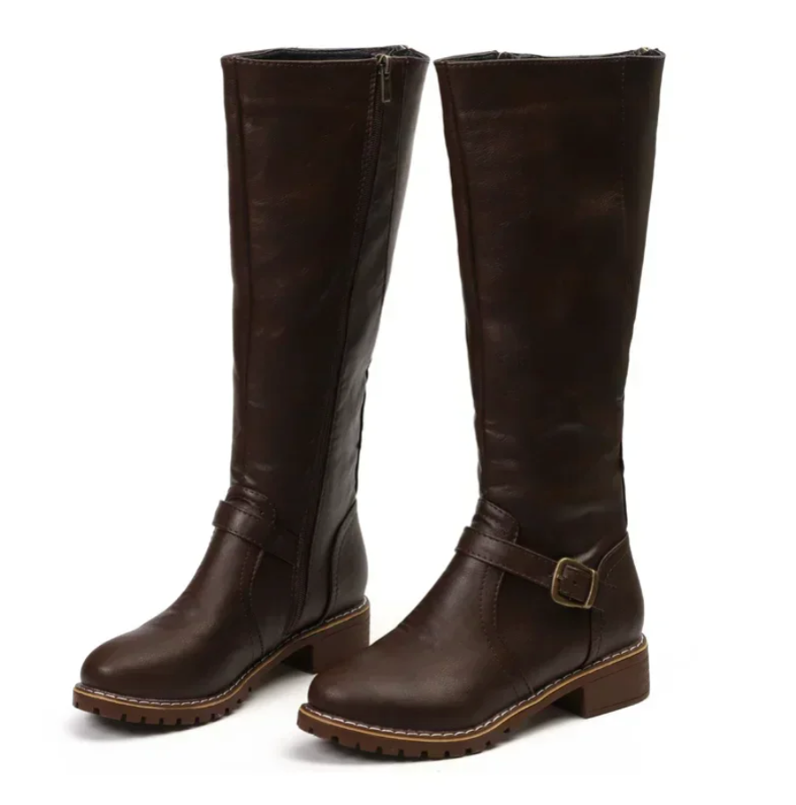 SUENTA Damenstiefel Trendige Ideal Für Jedes Wetter Geeignet