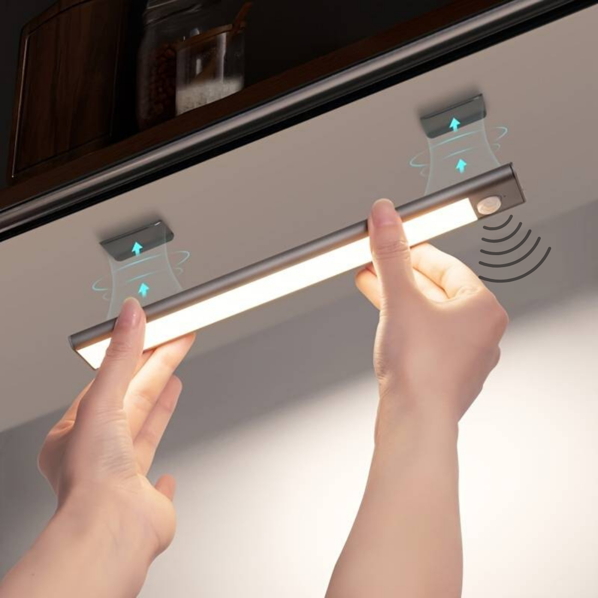 SUENTA USB LED Lampe Mit Sensormodus Drei Lichtfarben Warm Weiß