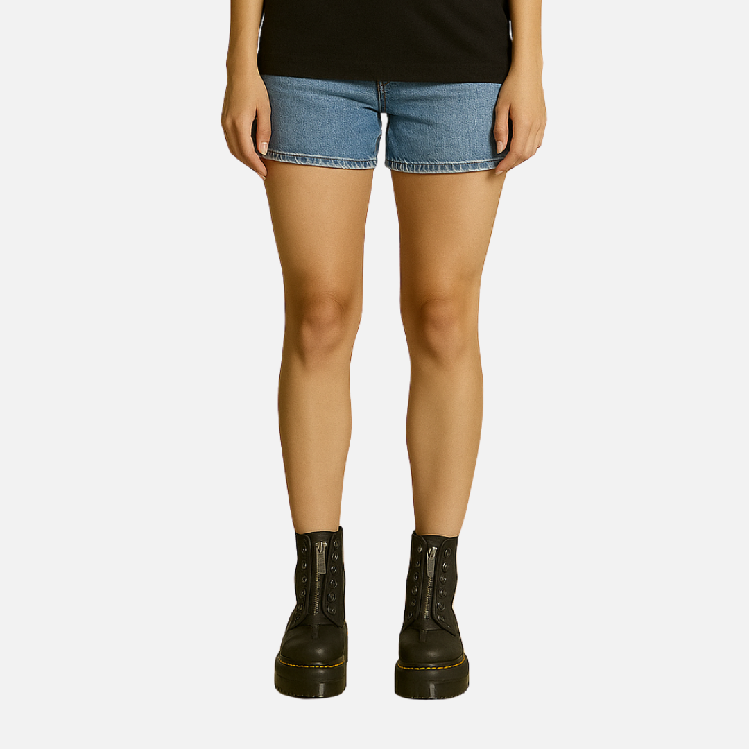 SUENTA Unisex-Stiefel Mit Absatz Bequeme Lederstiefel Unisex-Stiefel