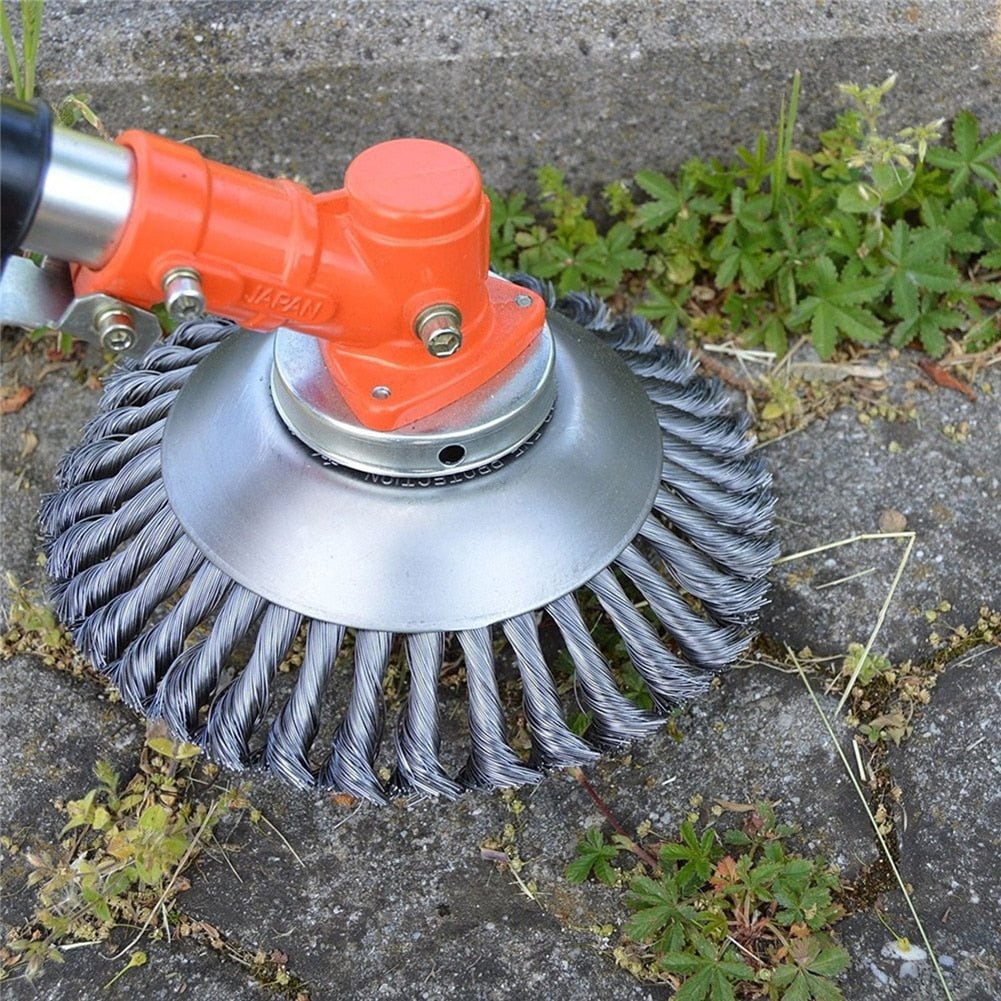 SUENTA Unkrautbürste Trimmer Stahl Drahtbürste Für Pflaster Fugen
