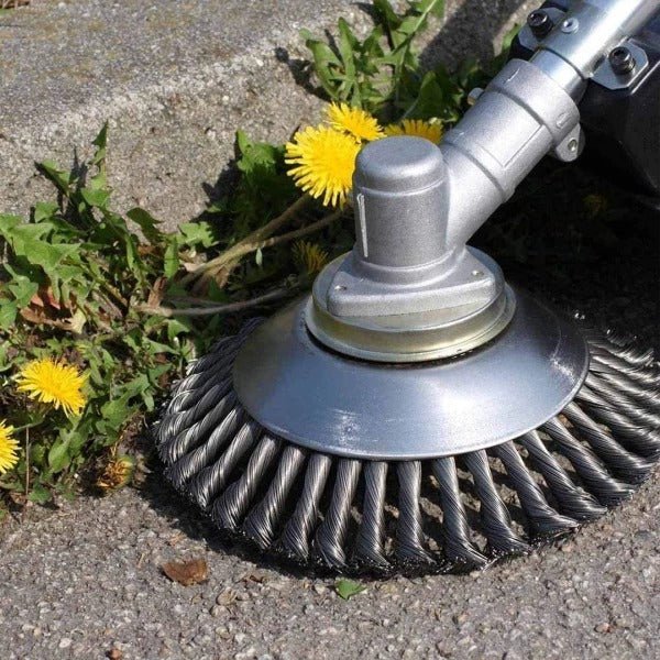 SUENTA Unkrautbürste Trimmer Stahl Drahtbürste Für Pflaster Fugen