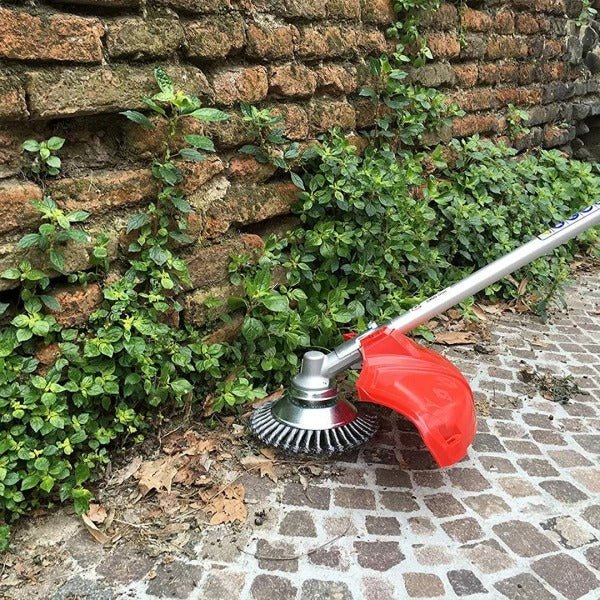 SUENTA Unkrautbürste Trimmer Stahl Drahtbürste Für Pflaster Fugen